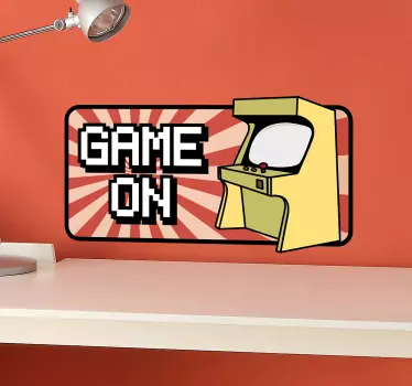 Sticker Arcade Game On - TenStickers