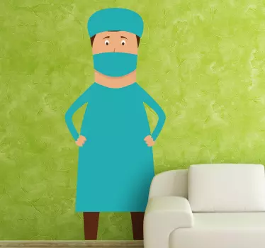 Sticker dokter operatie - TenStickers