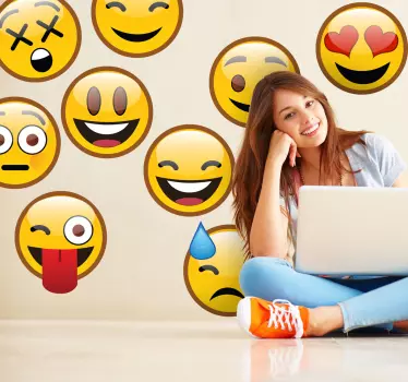 Sticker emoticons Whatsapp - TenStickers