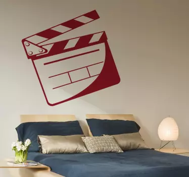 Sticker Filmklapper Regiseur - TenStickers