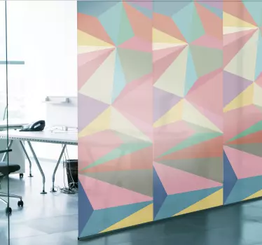 Sticker geometrische vormen variatie patronen - TenStickers