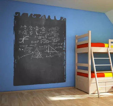 Krijtbord sticker kinderen - TenStickers