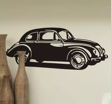 Sticker klassieke auto - TenStickers