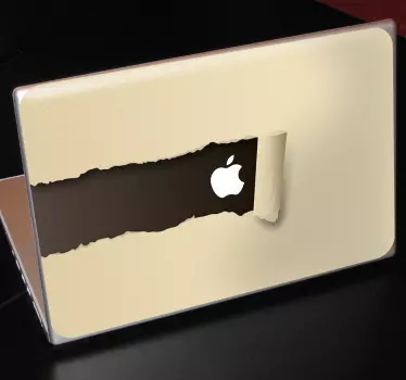 Sticker laptop scheur - TenStickers