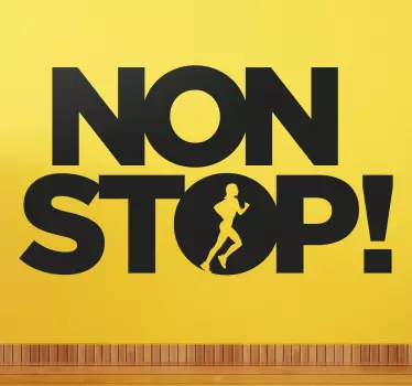 Sticker Non stop! - TenStickers