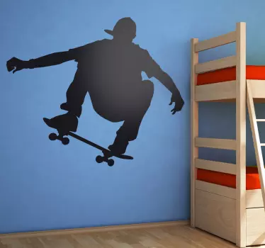 Sticker skateboard skater - TenStickers