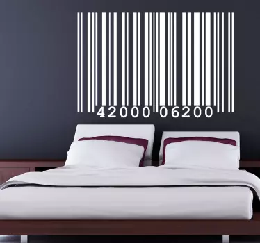 Sticker streepjescode - TenStickers