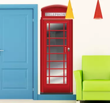 Sticker Telefooncel uit Londen - TenStickers