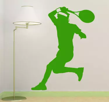 Sticker tenniser voorhand - TenStickers