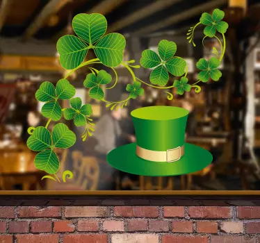 Sticker viering sint patrick's day - TenStickers