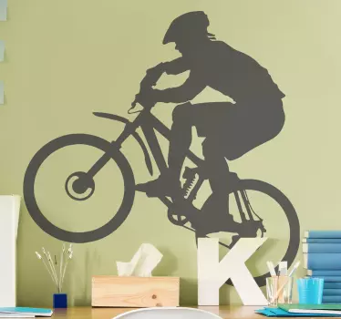 Stickers motor Bmx silhouet - TenStickers
