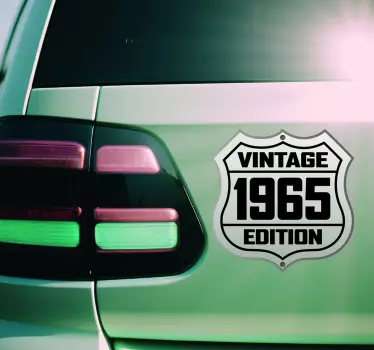 Stickers motor Klassiek retro vintage - TenStickers