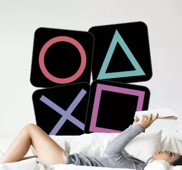 Stickers Playstation controller  - TenStickers