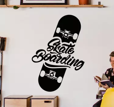Stickers sport Skate logo vintage - TenStickers