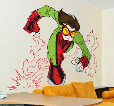 Super Electro Sticker - TenStickers