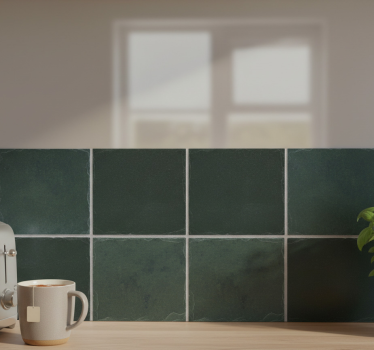 Tegelsticker evergreen slate - TenStickers