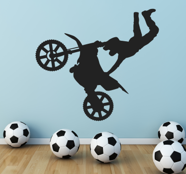 Vinilo decorativo moto freestyle - TenStickers