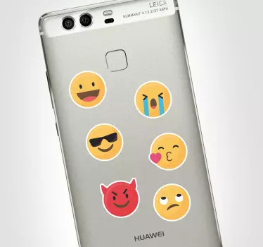 whatsapp emoji huawei stickers - TenStickers