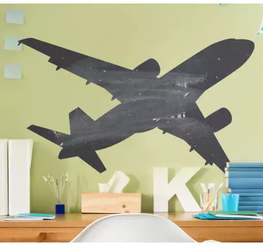 Whiteboard sticker Vliegtuig geweldig ontwerp - TenStickers