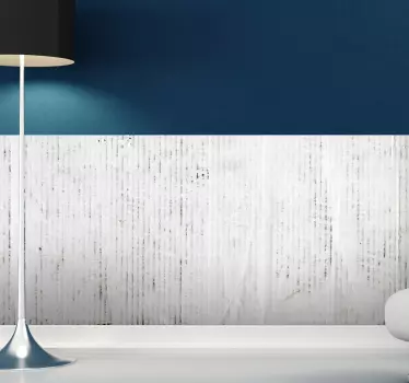 Wit karton sticker - TenStickers