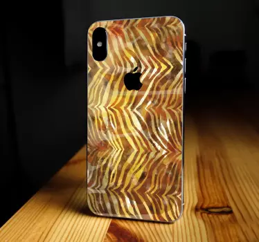 Zebrastreep iPhone sticker - TenStickers