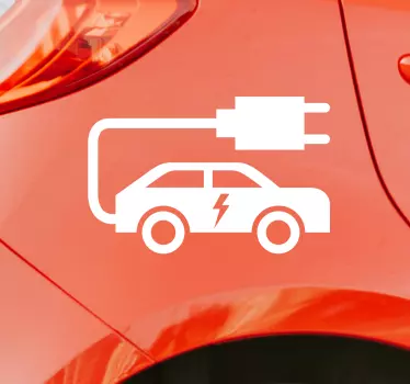 Stickers voor elektrische voertuigen - TenStickers