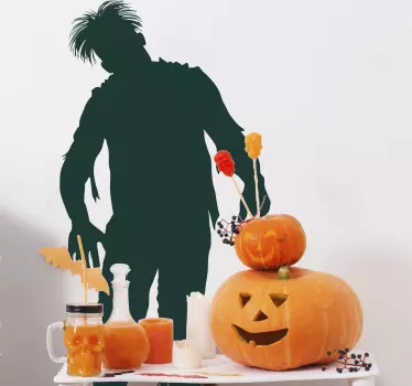 Zombie Muursticker - TenStickers