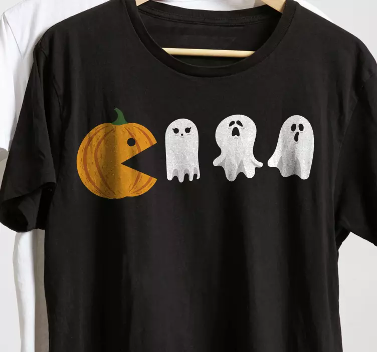 T-shirt Halloween Pac man halloween - TenStickers