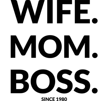 T-shirts moeders en dochters empowered moeder statement - TenStickers