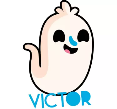 Kinderen t-shirt schattige spookoutfit - TenStickers