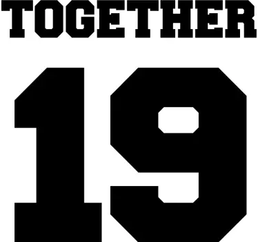 Koppels t-shirts samen herinneringen - TenStickers