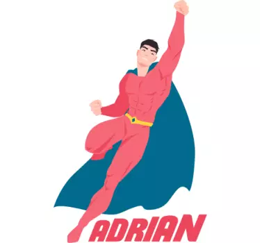 Kinderen t-shirt superhelden avontuur thema - TenStickers