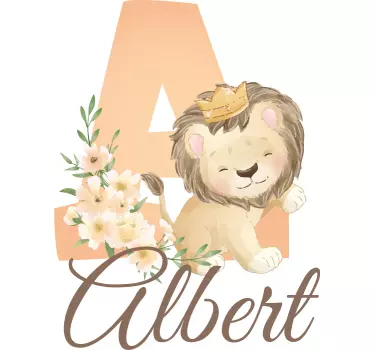 Baby t-shirt schattige leeuw baby outfit - TenStickers