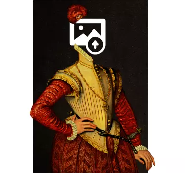 Aristocratische honden afdruk T-shirt - TenStickers