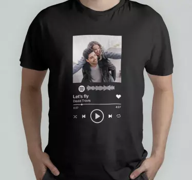 Spotify beste vriend eerbetoon t-shirts moeders en dochters - TenStickers
