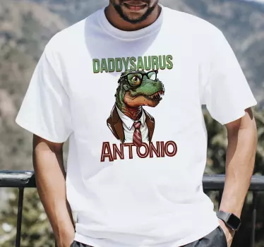 Daddysaurus T-shirt Vaderdag t-shirt - TenStickers