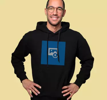 Gepersonaliseerde afbeelding op hoodie  - TenStickers