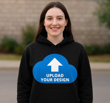 Gepersonaliseerde hoodie voor dames - TenStickers