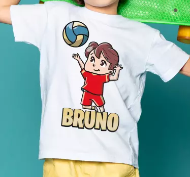 Kinderen t-shirt schattig kind speelt - TenStickers