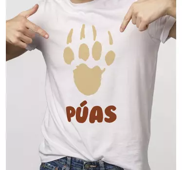 Kinderen t-shirt uniek handafdruk t-shirt - TenStickers