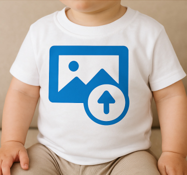 Baby T-shirt gepersonaliseerde afbeelding - TenStickers