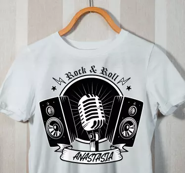 T-shirt rockmuziek viering - TenStickers