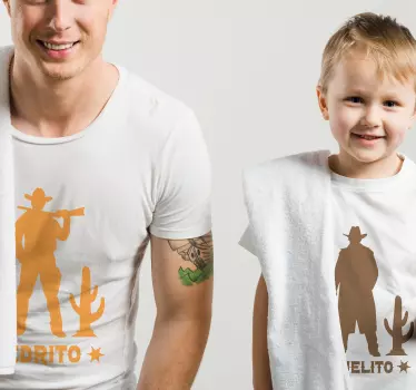 T-shirts moeders en dochters avontuurlijke duo kleding - TenStickers