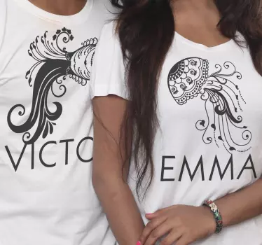 T-shirts moeders en dochters matching family kwallen tees - TenStickers