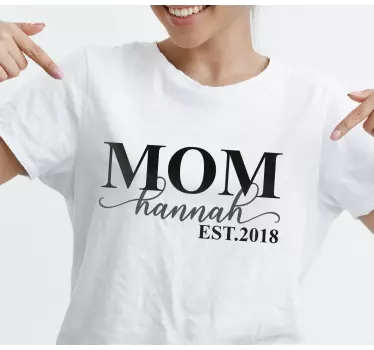T-shirts moeders en dochters met persoonlijke touch - TenStickers