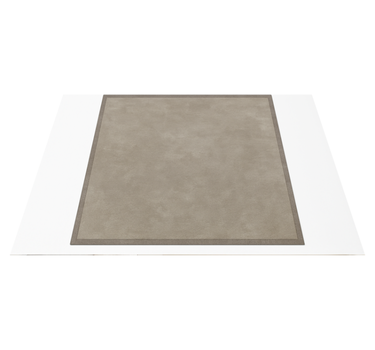 Modern getextureerd grijs vinyl tapijt woonkamer - TenStickers