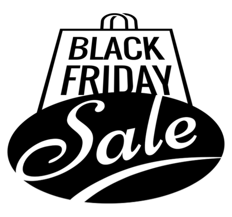 Black friday vinyl tapijt black friday korting - TenStickers