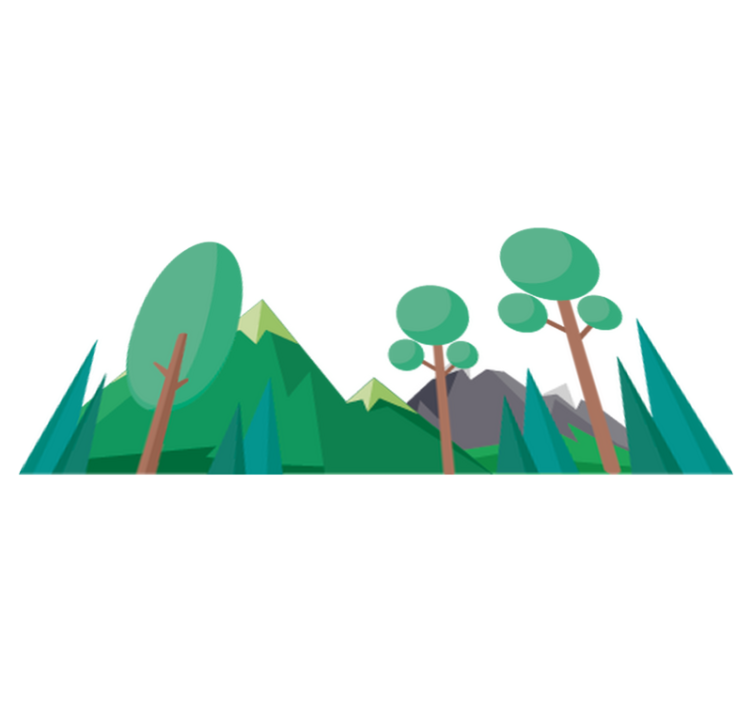 Vinyl tapijt natuur christiania denemarken - TenStickers