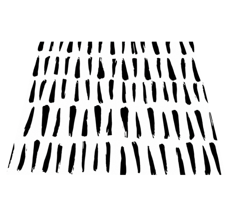 Vinyl vloerkleed badkamer onregelmatig streepjespatroon - TenStickers