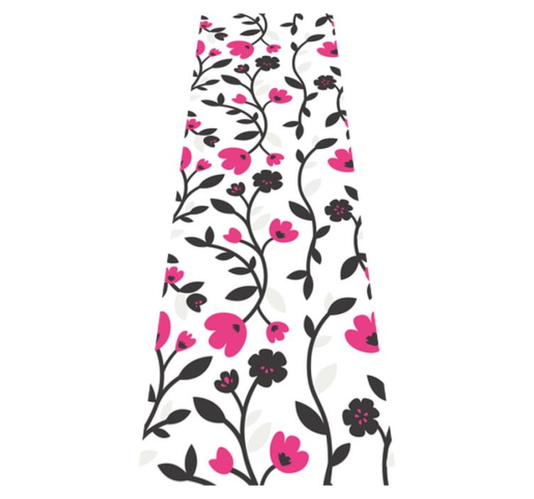 Vinyl vloerkleed badkamer rozenstructuur - TenStickers